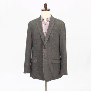 Banana Republic 48L Gray HB 2-Button Sport Coat Blazer Jacket T534